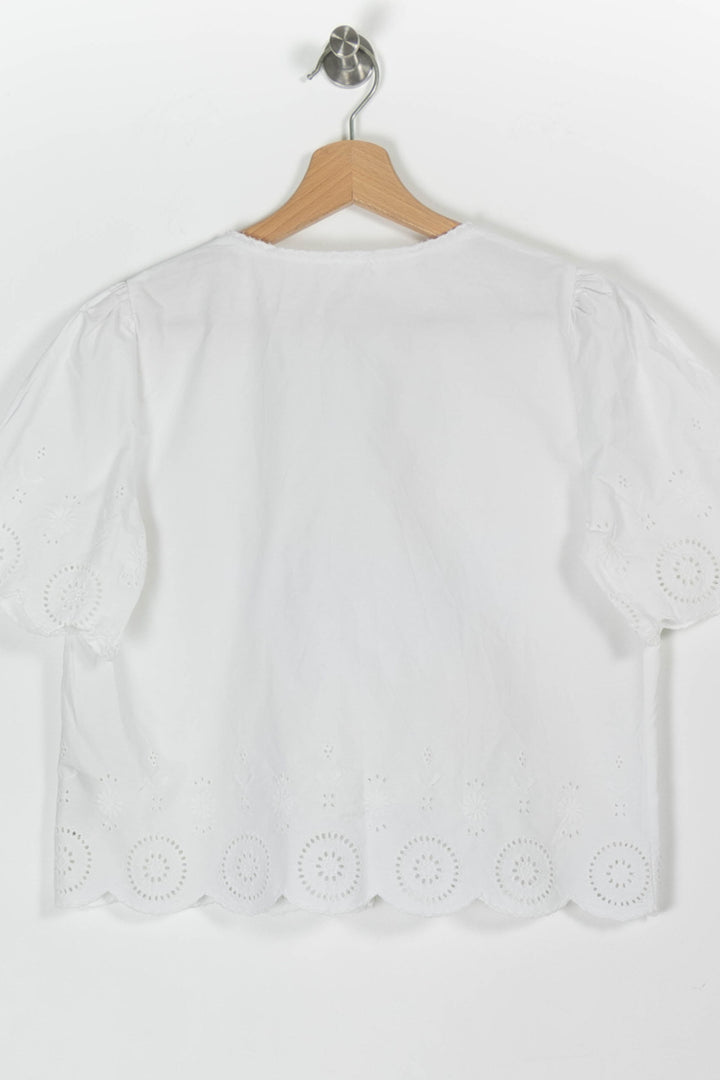 Blouse Blanche - Taille S/36 de la marque Grace & Mila | PARAD97894 - Vendu par Paradigme - Image 4
