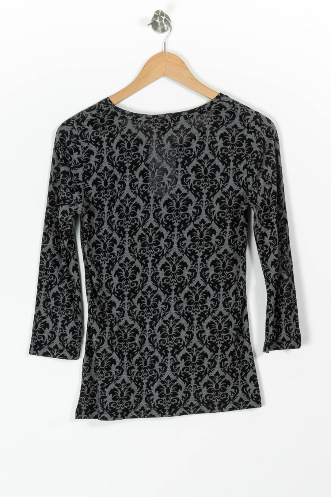 T-shirt Noir et Gris - Taille XL/42 de la marque Caroll | PARAD97895 - Vendu par Paradigme - Image 4