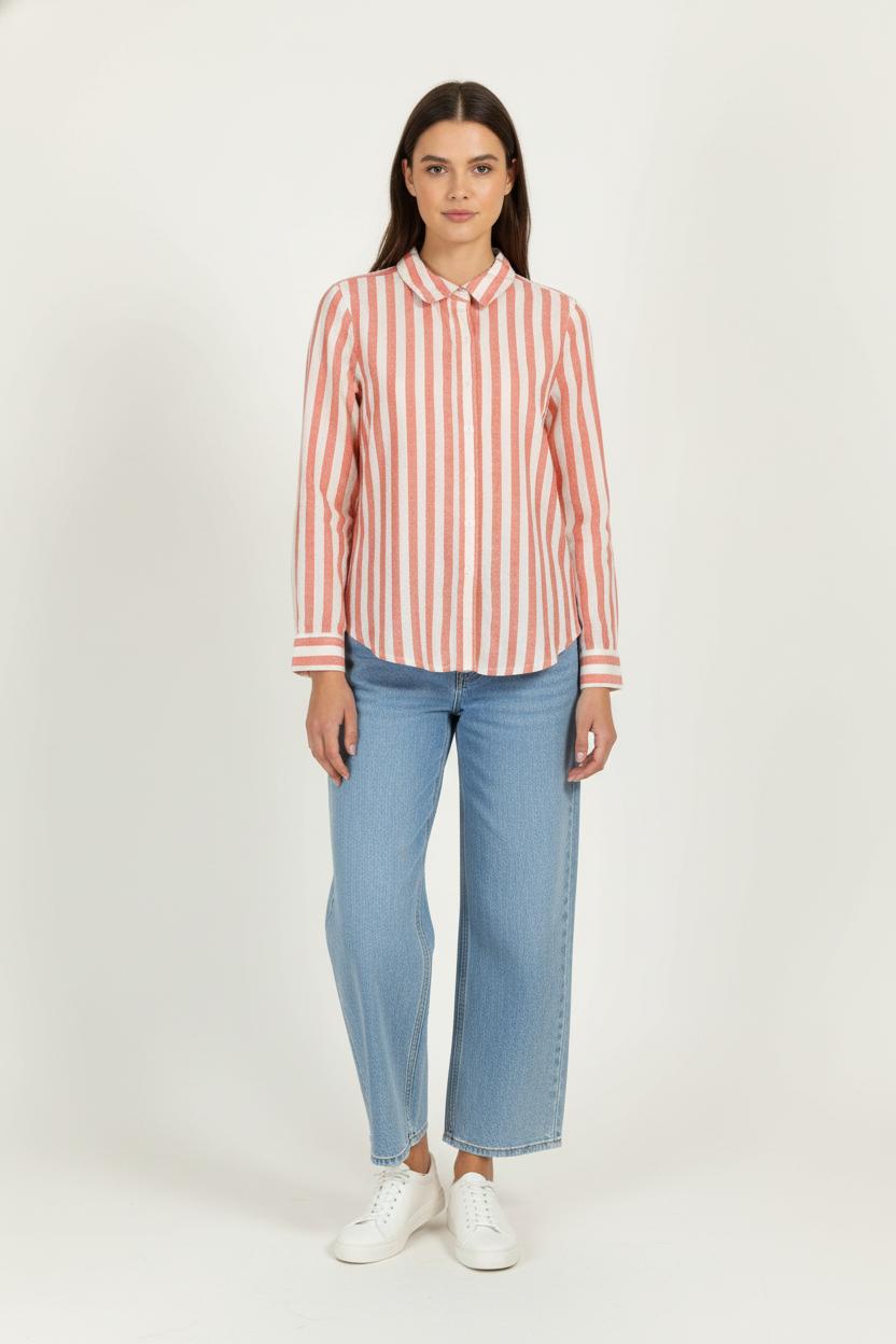 Chemise à Rayures Roses et Blanches - Taille S/36 de la marque Labdip | PARAD97897 - Vendu par Paradigme - Image 1