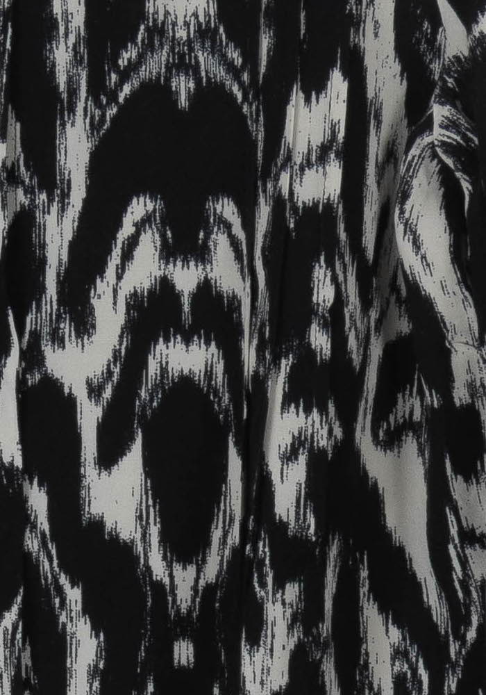 Blouse Noire et Blanche - Taille L/40 de la marque La Fée Maraboutée | PARAD97906 - Vendu par Paradigme - Image 3