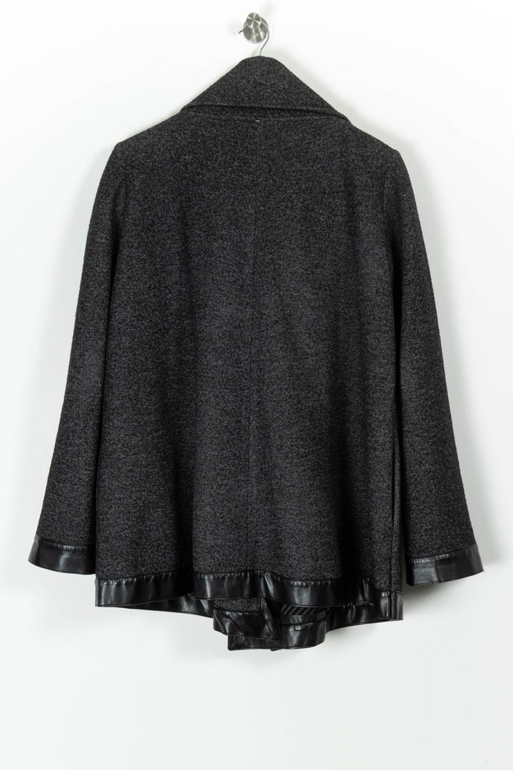 Manteau Noir - Taille XL/42 de la marque Max Mara | PARAD97914 - Vendu par Paradigme - Image 4