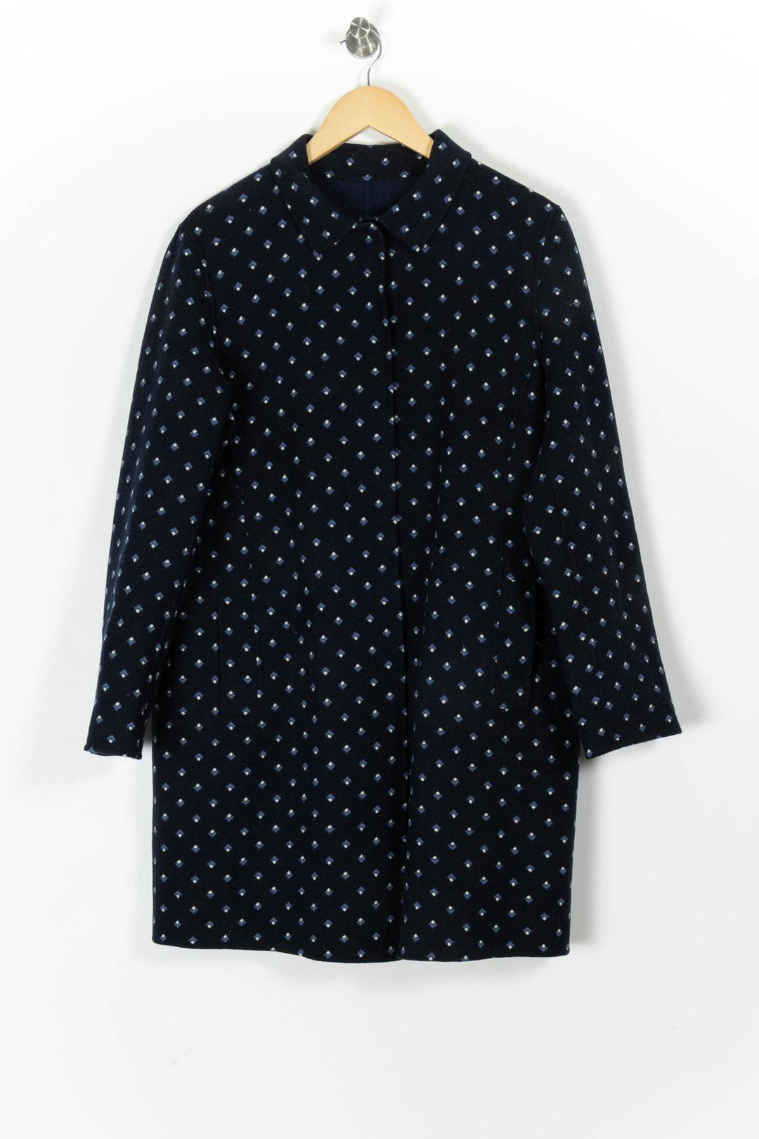 Manteau Bleu et Blanc - Taille XXXL/46 de la marque Weekend Max Mara | PARAD97916 - Vendu par Paradigme - Image 2