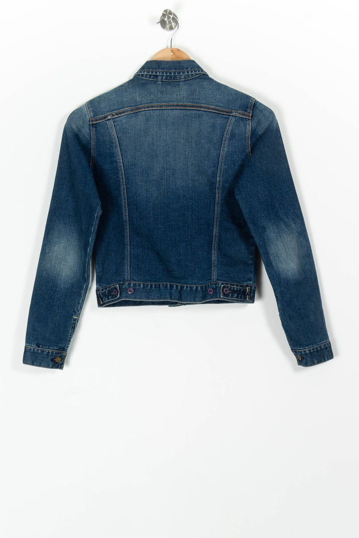 Veste en Jean Bleue - Taille S/36 de la marque Closed | PARAD97922 - Vendu par Paradigme - Image 4