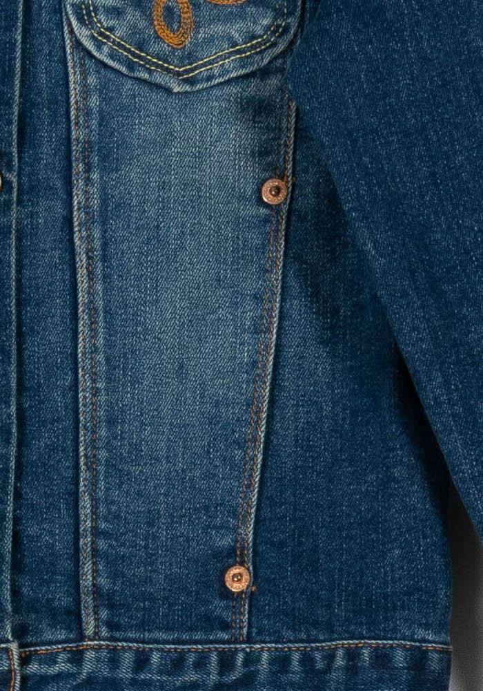 Veste en Jean Bleue - Taille S/36 de la marque Closed | PARAD97922 - Vendu par Paradigme - Image 3