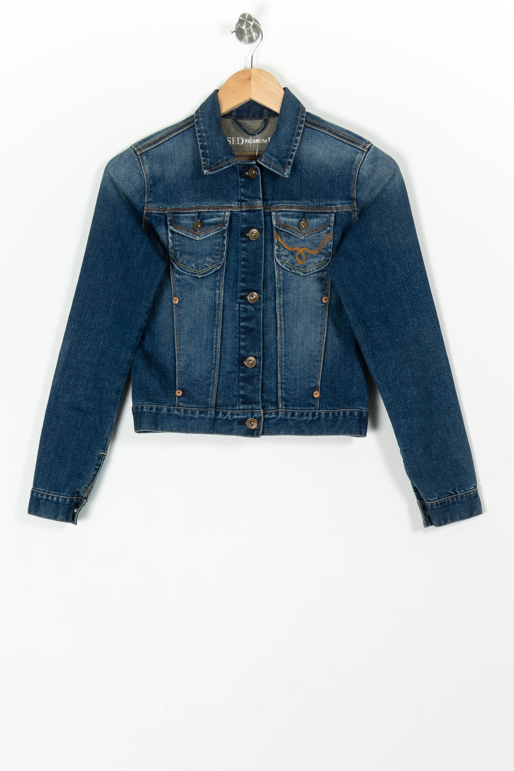 Veste en Jean Bleue - Taille S/36 de la marque Closed | PARAD97922 - Vendu par Paradigme - Image 2