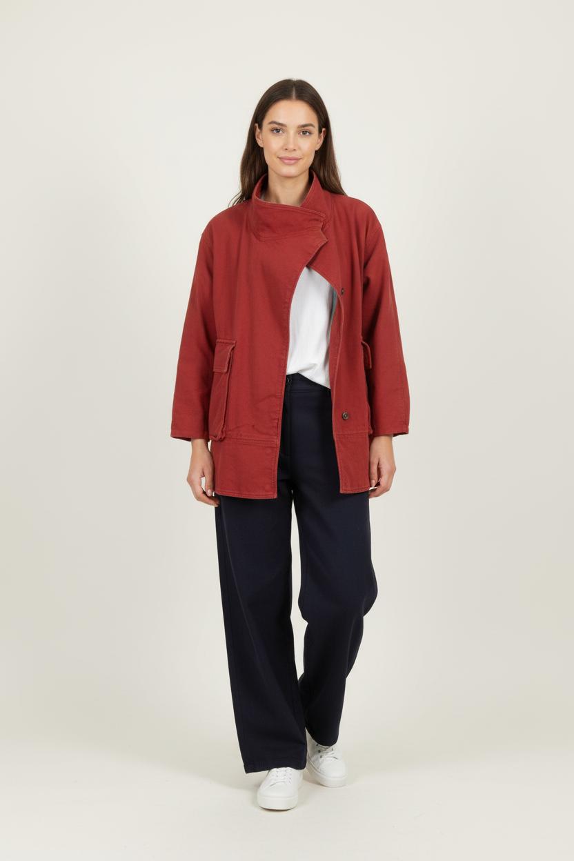 Veste Rouge - Taille S/36 de la marque Closed | PARAD97923 - Vendu par Paradigme - Image 1