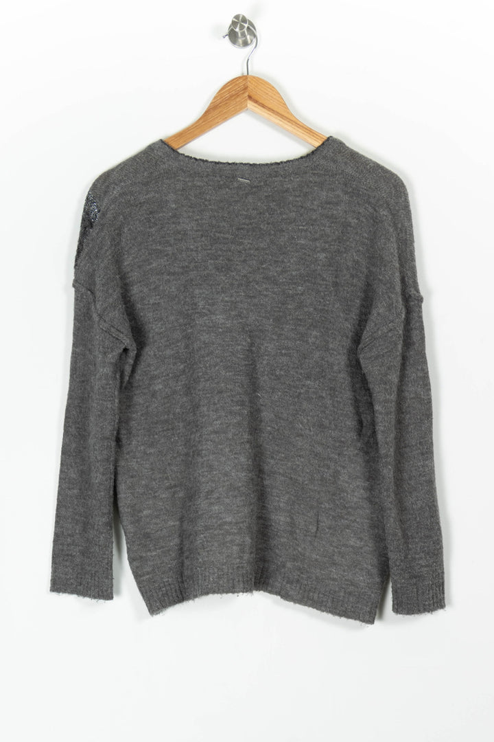 Pull Gris - Taille M/38 de la marque IKKS | PARAD97926 - Vendu par Paradigme - Image 4