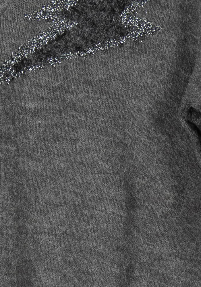 Pull Gris - Taille M/38 de la marque IKKS | PARAD97926 - Vendu par Paradigme - Image 3