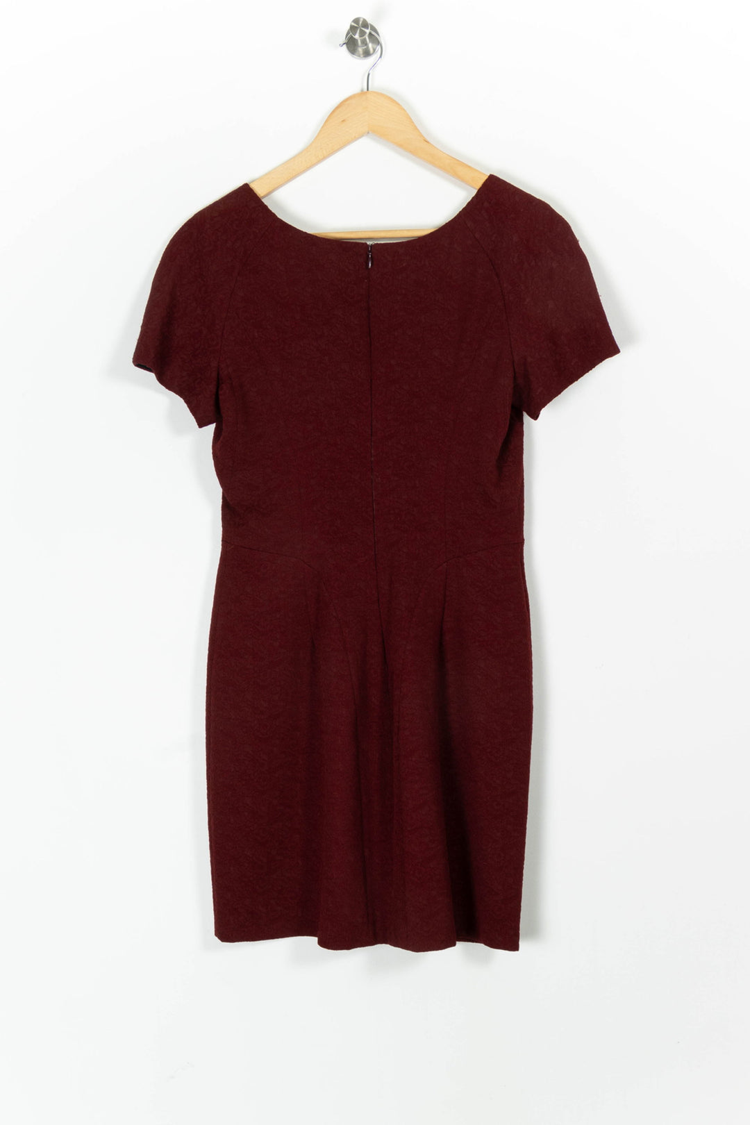 Robe Courte Bordeaux - Taille L/40 de la marque The Kooples | PARAD97936 - Vendu par Paradigme - Image 4
