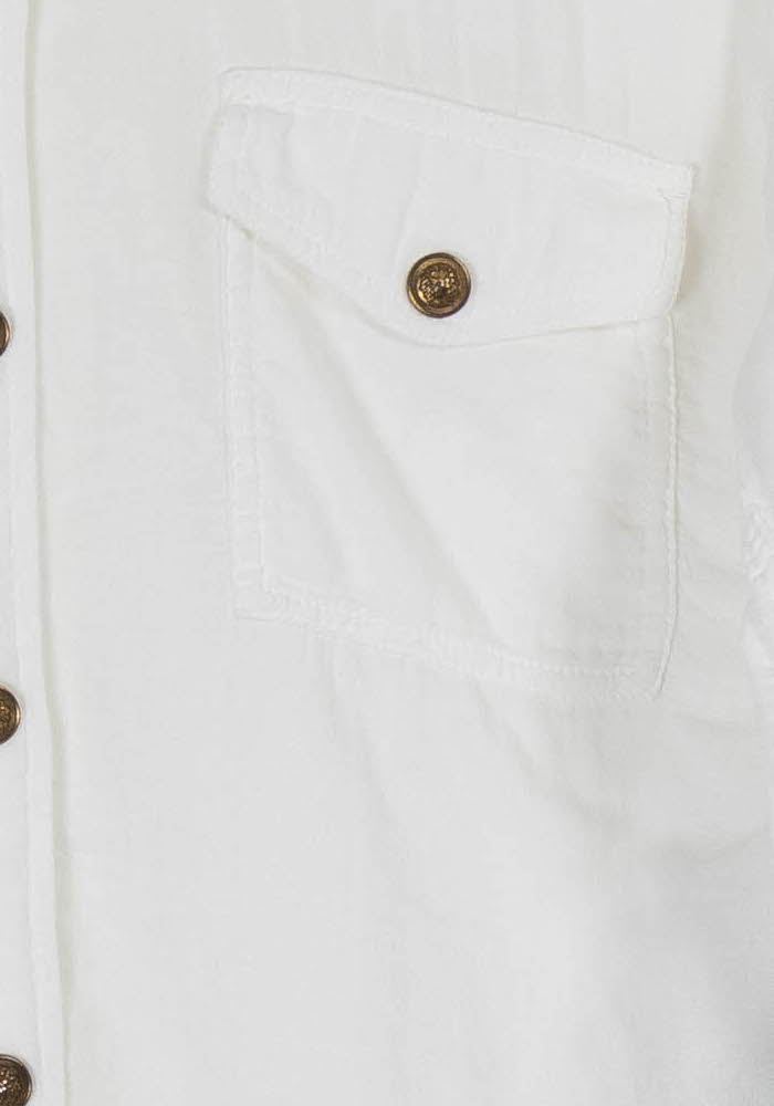 Chemise Blanche - Taille S/36 de la marque The Kooples | PARAD97937 - Vendu par Paradigme - Image 3