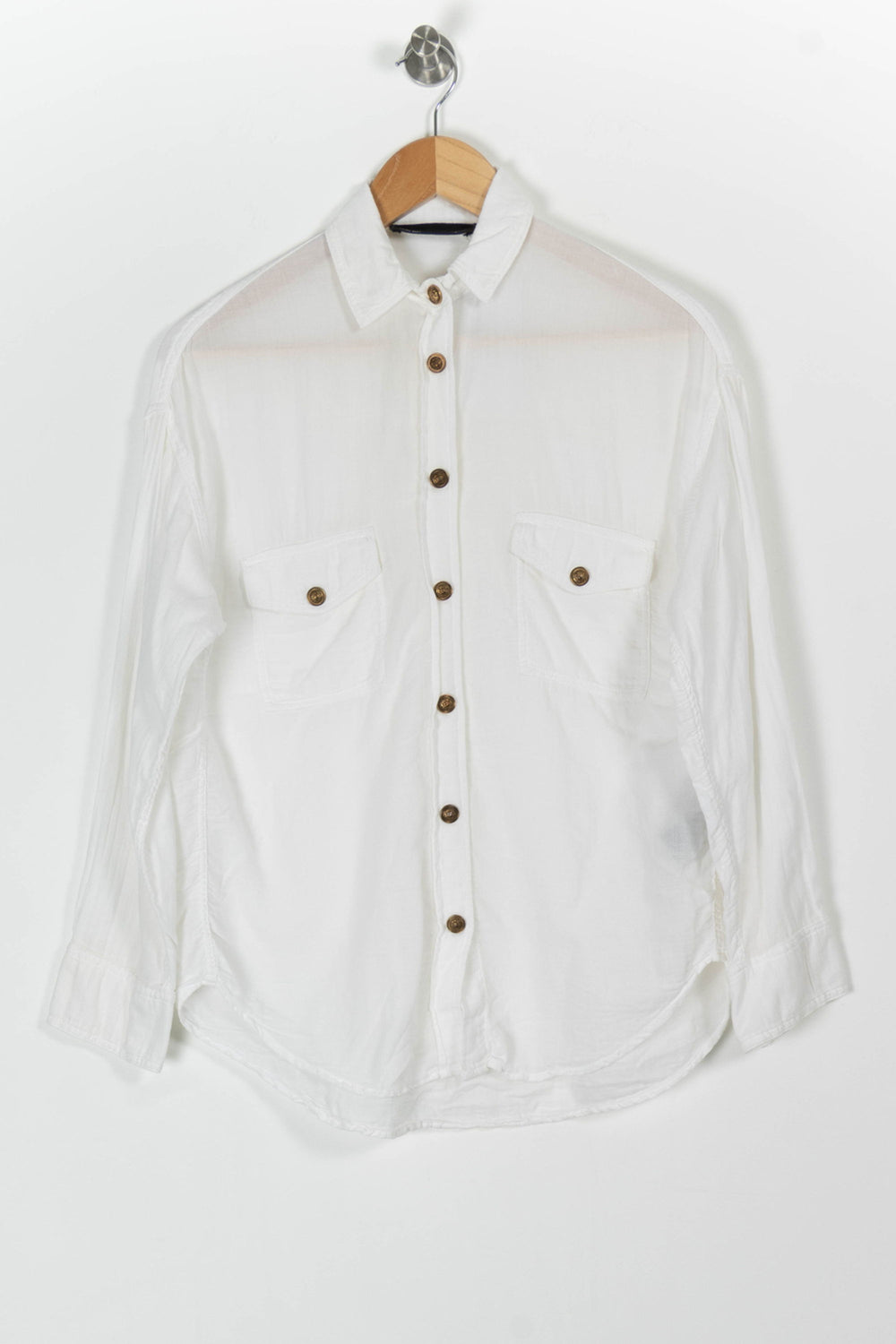 Chemise Blanche - Taille S/36 de la marque The Kooples | PARAD97937 - Vendu par Paradigme - Image 2