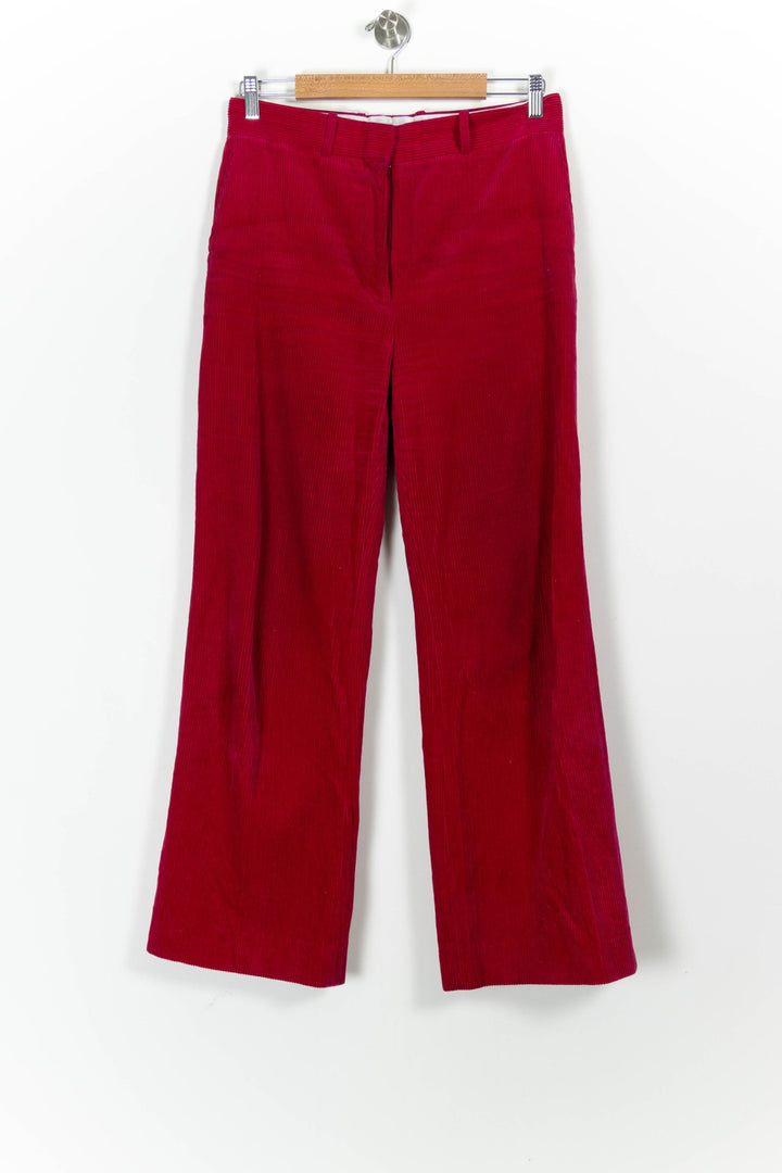 Pantalon Rose - Taille L/40 de la marque Sandro | PARAD97945 - Vendu par Paradigme - Image 2