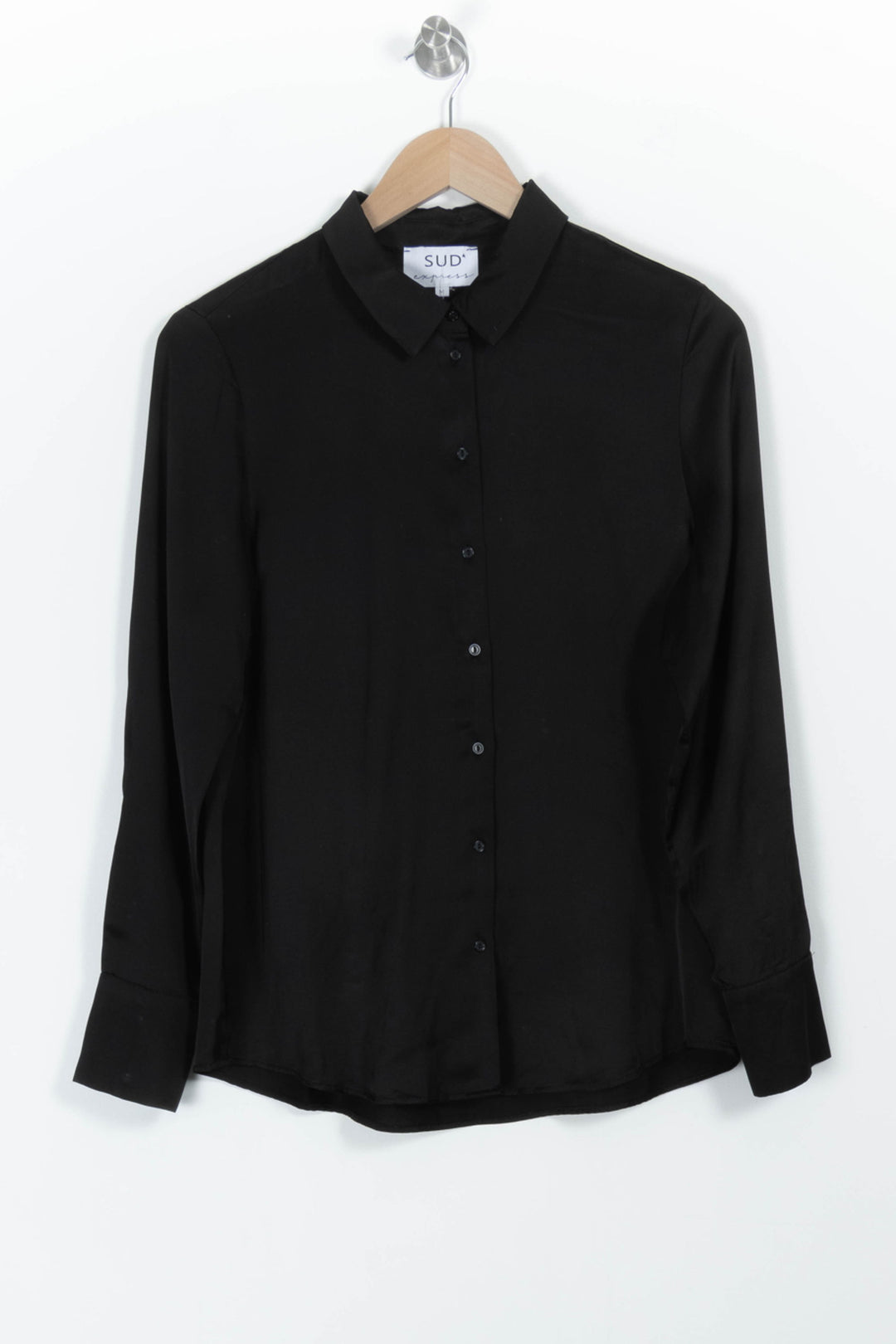 Chemise Noire - Taille M/38 de la marque Sud express | PARAD97951 - Vendu par Paradigme - Image 2