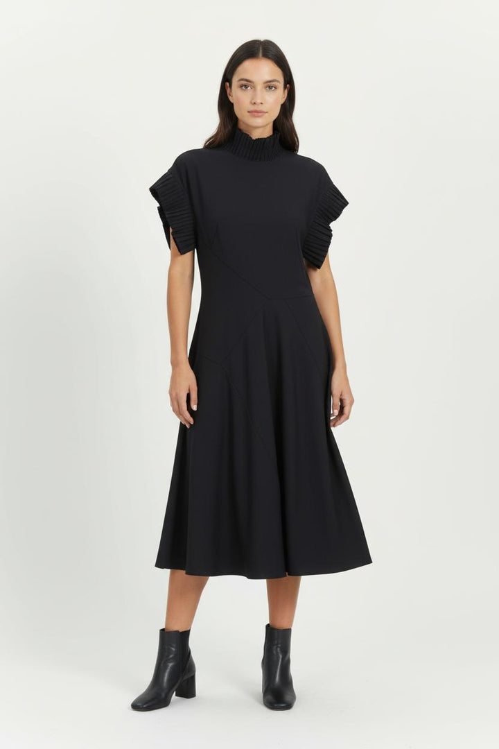 Robe Midi Noire - Taille XL/42 de la marque Max Mara | PARAD97953 - Vendu par Paradigme - Image 1