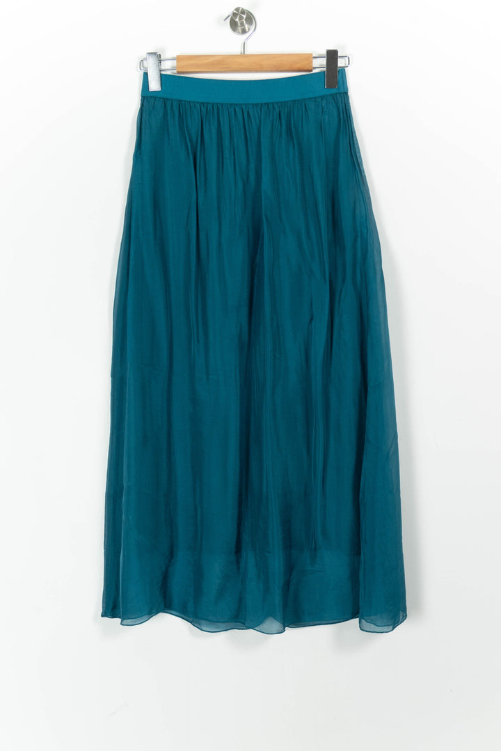 Jupe Longue Bleue - Taille M/38 de la marque La Fée Maraboutée | PARAD97954 - Vendu par Paradigme - Image 2