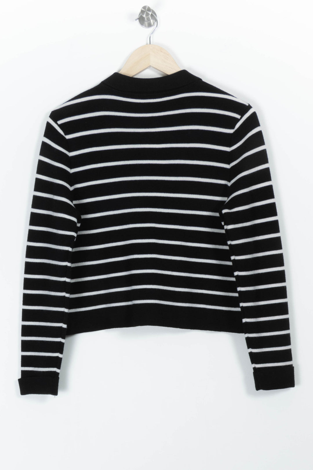 Cardigan Noir et Blanc - Taille S/36 de la marque Sézane | PARAD97955 - Vendu par Paradigme - Image 4