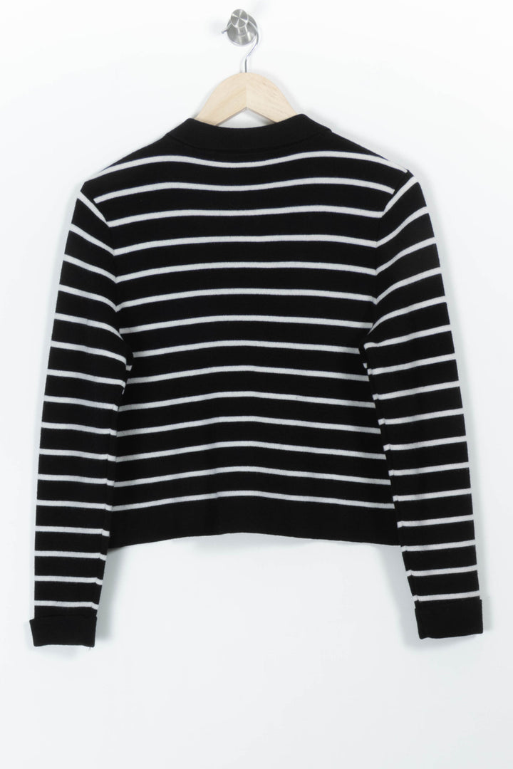 Cardigan Noir et Blanc - Taille S/36 de la marque Sézane | PARAD97955 - Vendu par Paradigme - Image 4