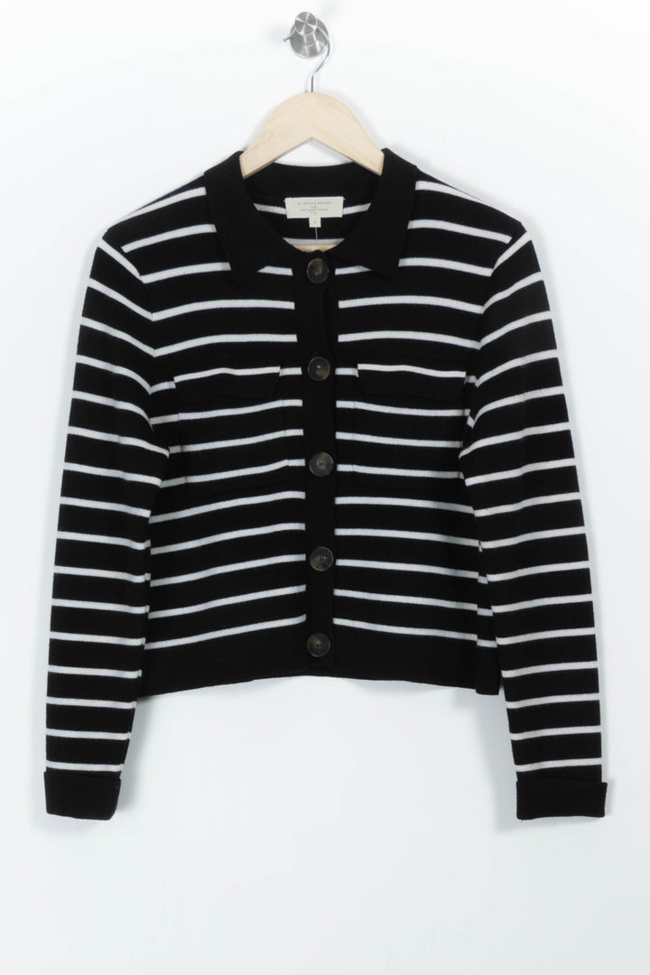 Cardigan Noir et Blanc - Taille S/36 de la marque Sézane | PARAD97955 - Vendu par Paradigme - Image 2