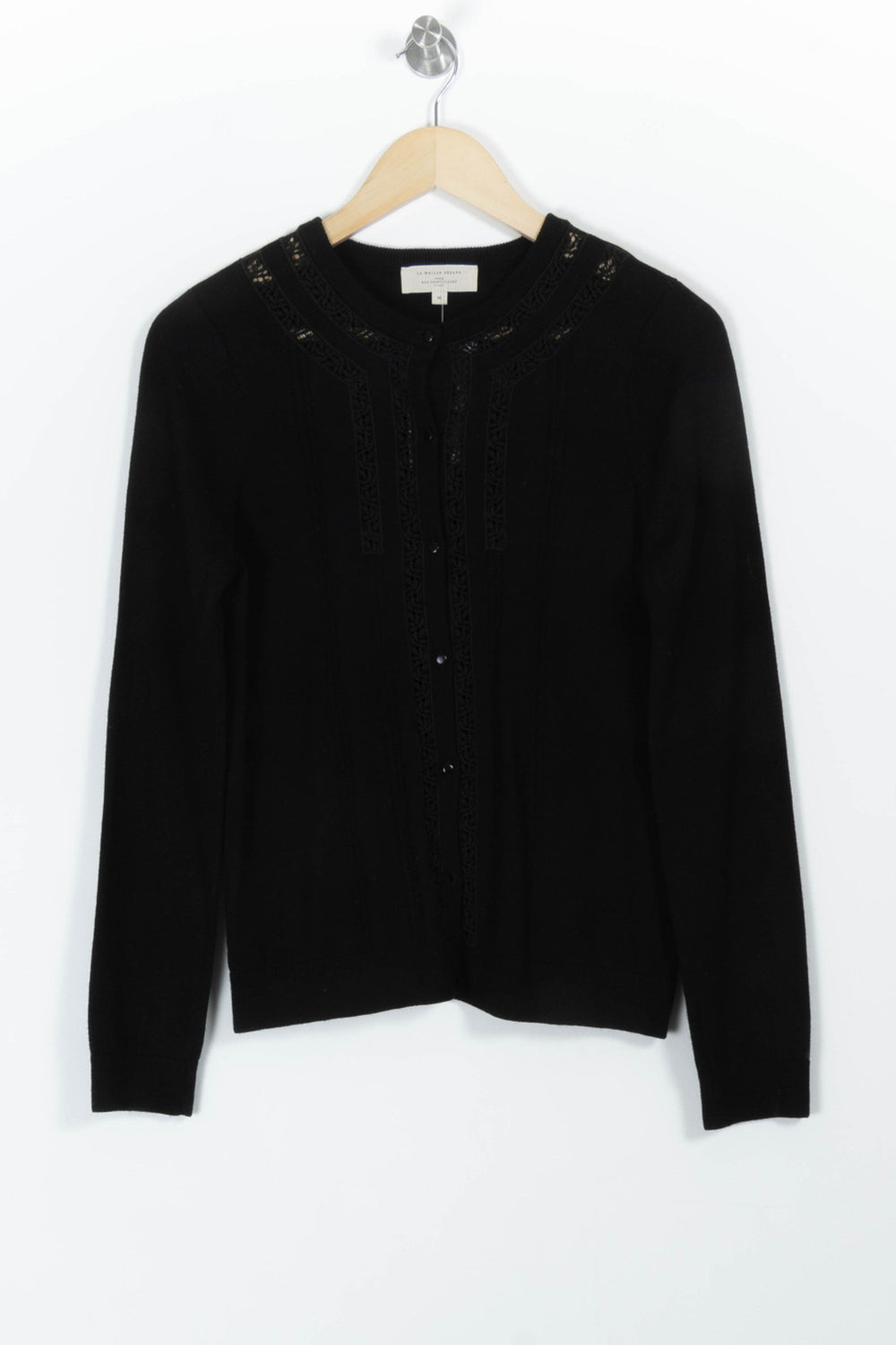 Cardigan Noir - Taille M/38 de la marque Sézane | PARAD97957 - Vendu par Paradigme - Image 2
