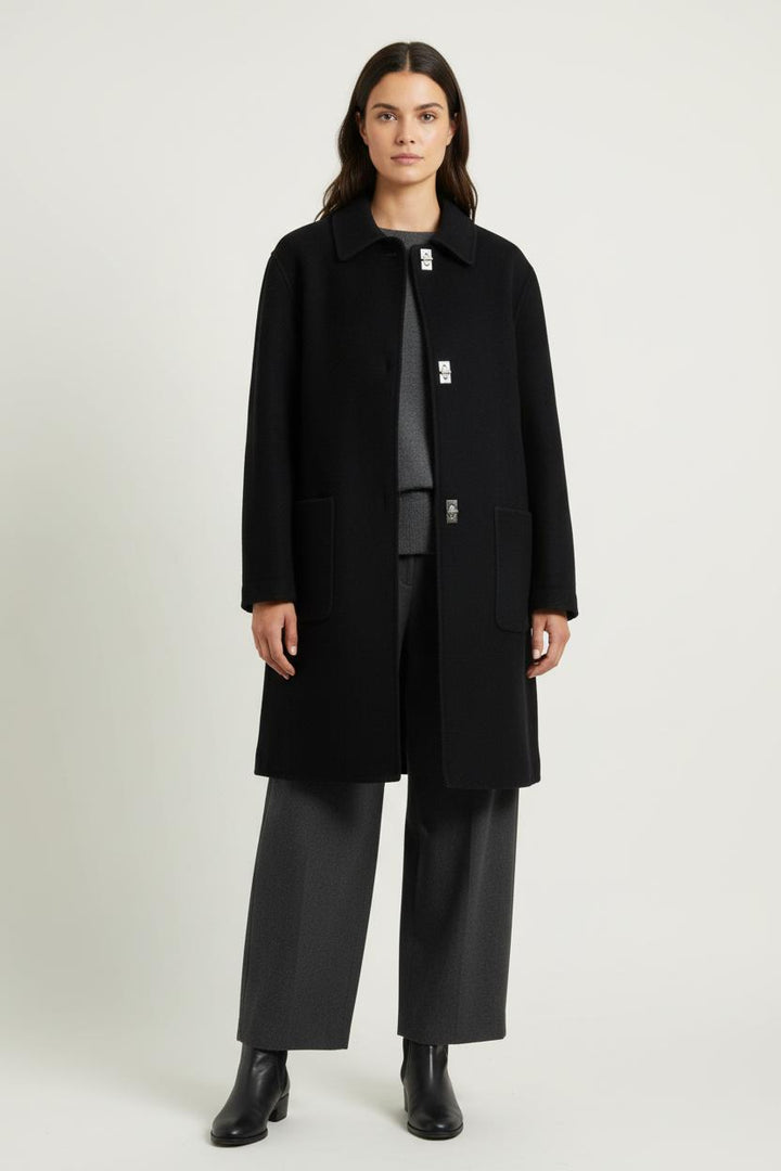 Manteau Bleu - Taille L/40 de la marque Claudie Pierlot | PARAD97960 - Vendu par Paradigme - Image 1