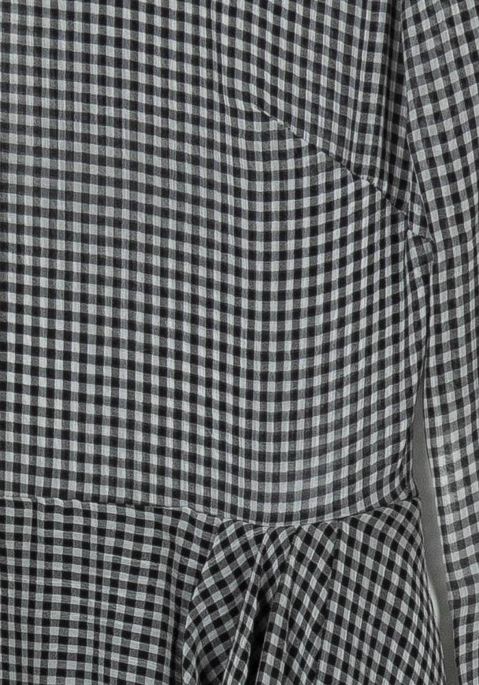 Robe Midi Grise et Noire - Taille M/38 de la marque Sézane | PARAD97963 - Vendu par Paradigme - Image 3