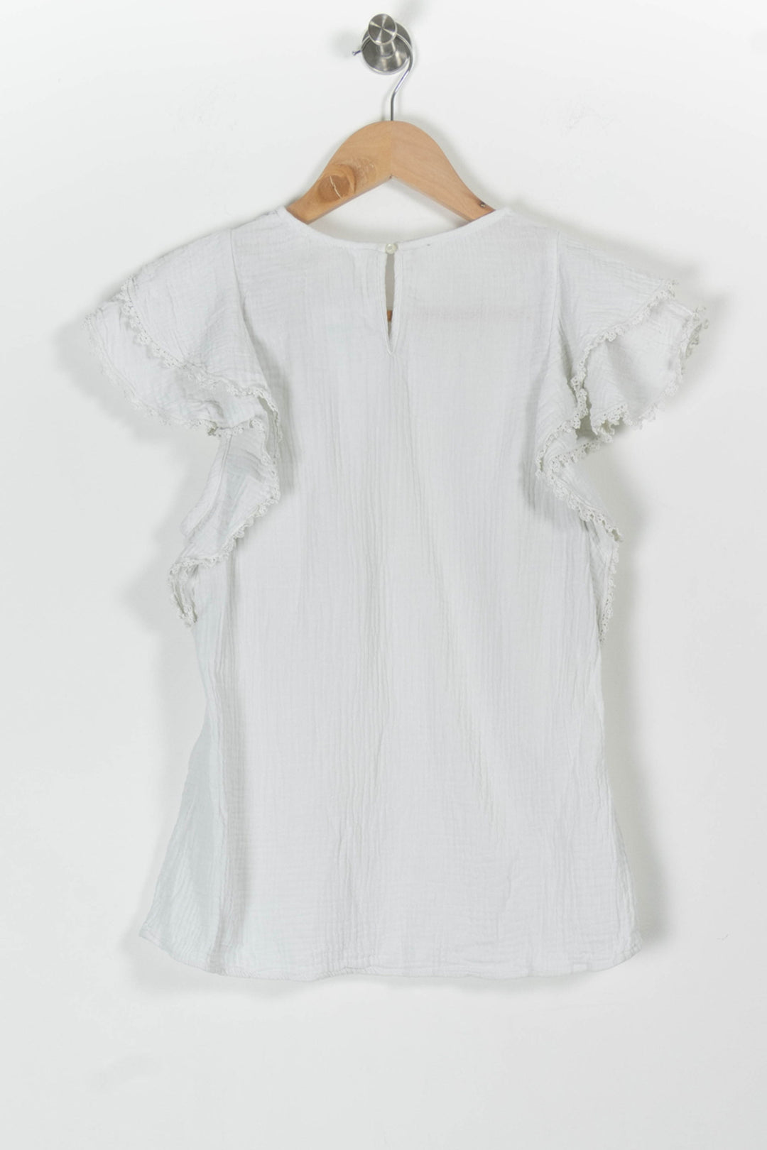 Blouse Blanche - Taille S/36 de la marque Sézane | PARAD97965 - Vendu par Paradigme - Image 4