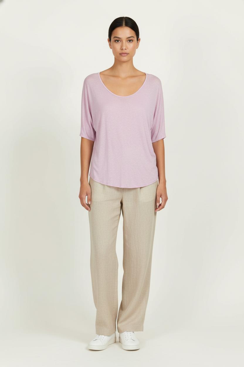 Tee-shirt Rose - Taille M/38 de la marque Zadig&Voltaire | PARAD97972 - Vendu par Paradigme - Image 1