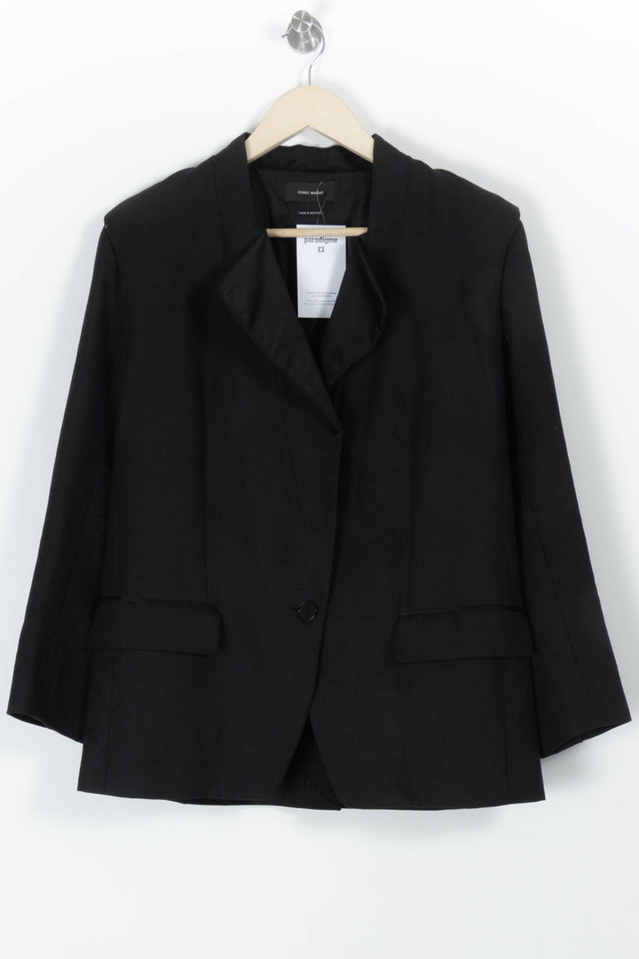 Blazer Noir - Taille L/40 de la marque Isabel Marant | PARAD97981 - Vendu par Paradigme - Image 2