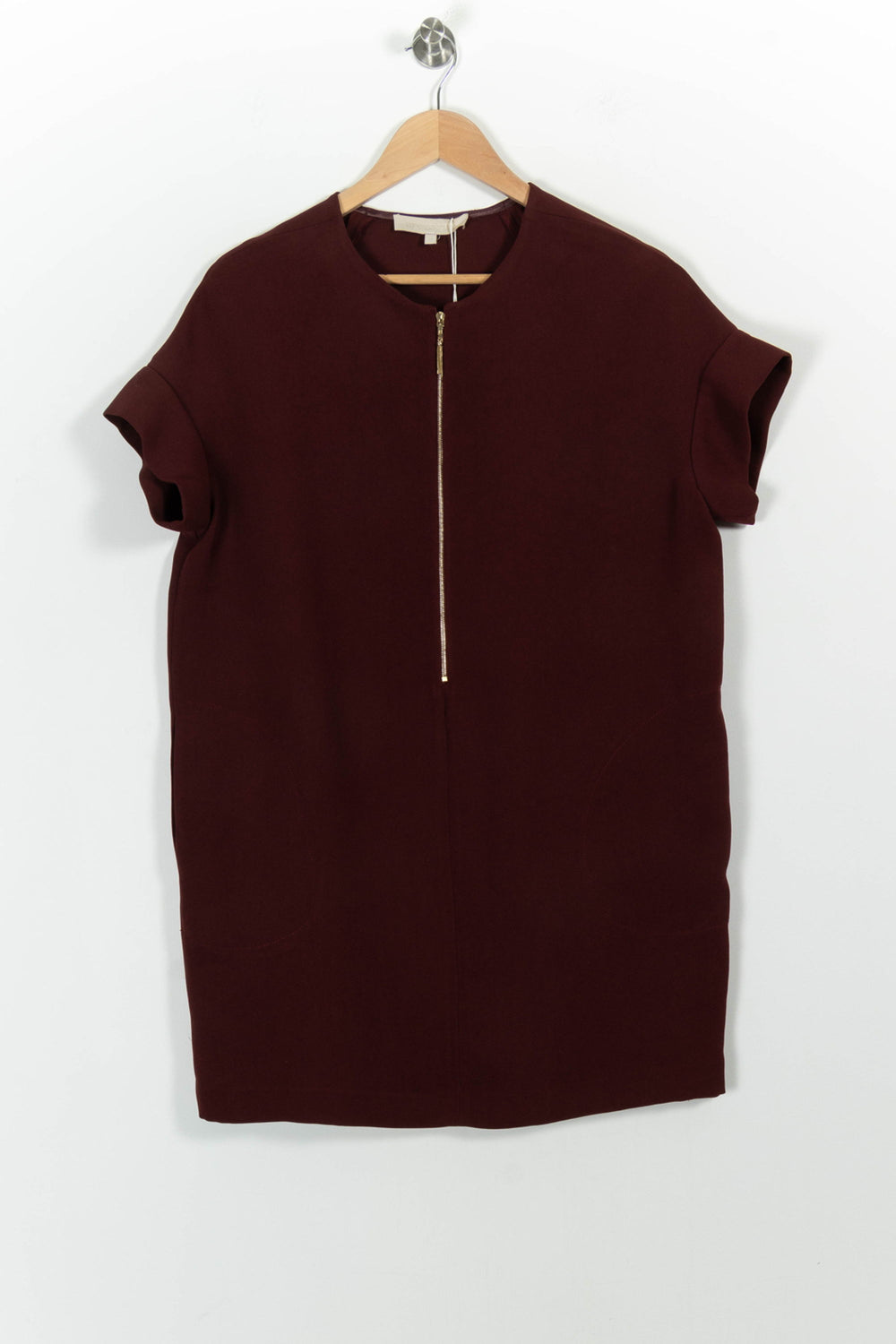 Robe Droite Bordeaux - Taille S/36 de la marque Vanessa Bruno | PARAD97982 - Vendu par Paradigme - Image 2