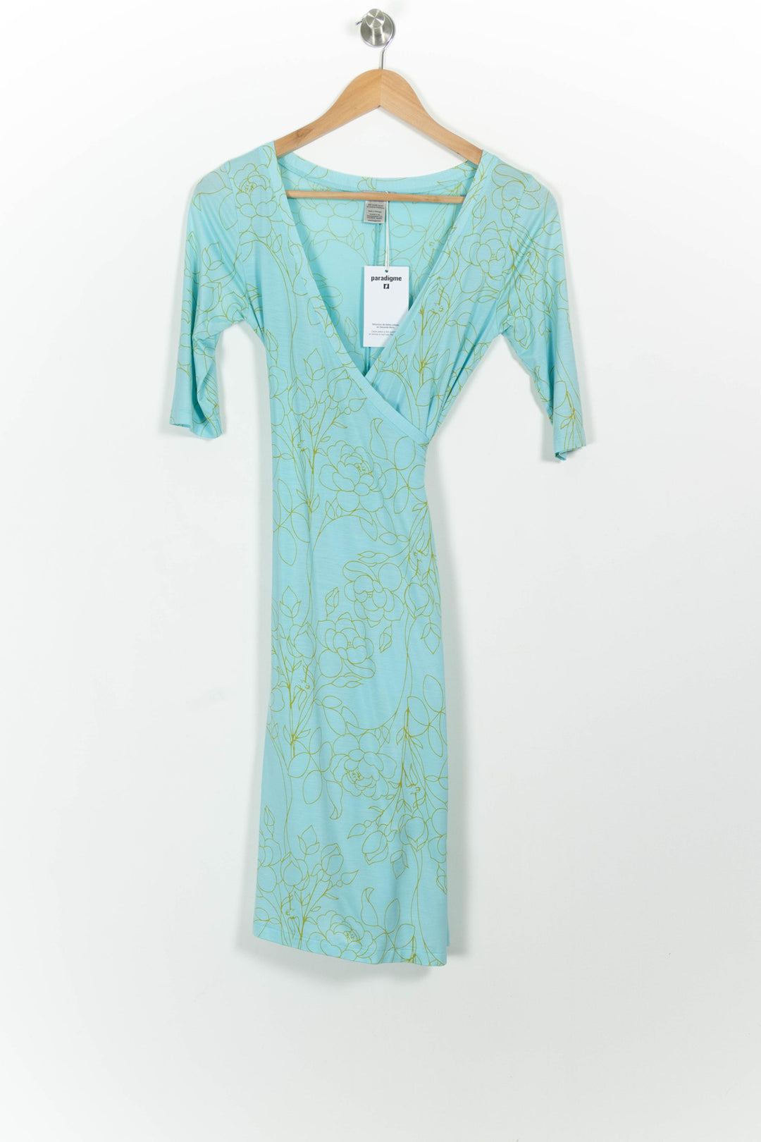 Robe Portefeuille Bleue - Taille S/36 de la marque Filippa K | PARAD97988 - Vendu par Paradigme - Image 2