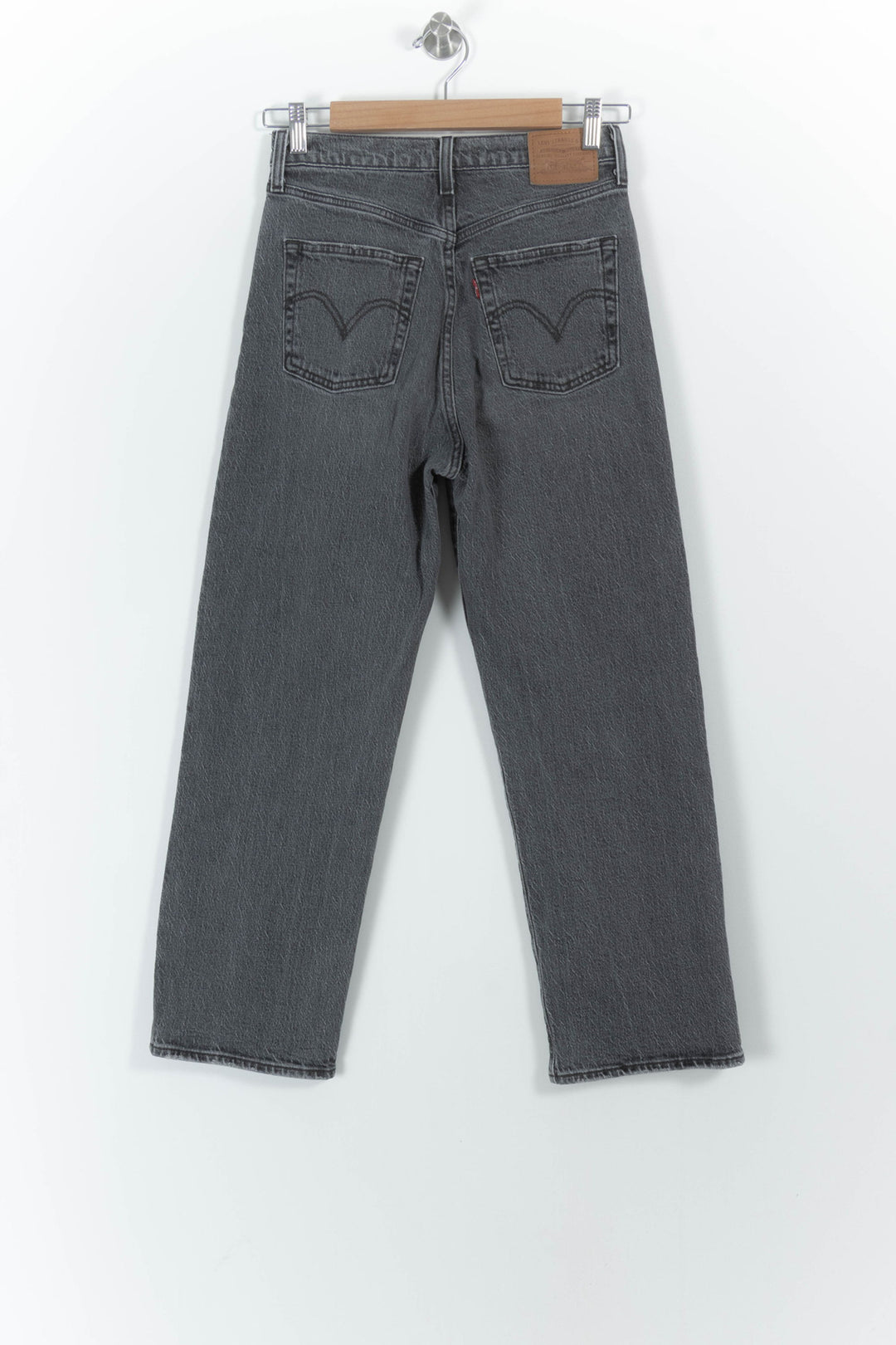 Jean Droit Gris - Taille S/36 de la marque Levi's | PARAD97993 - Vendu par Paradigme - Image 4