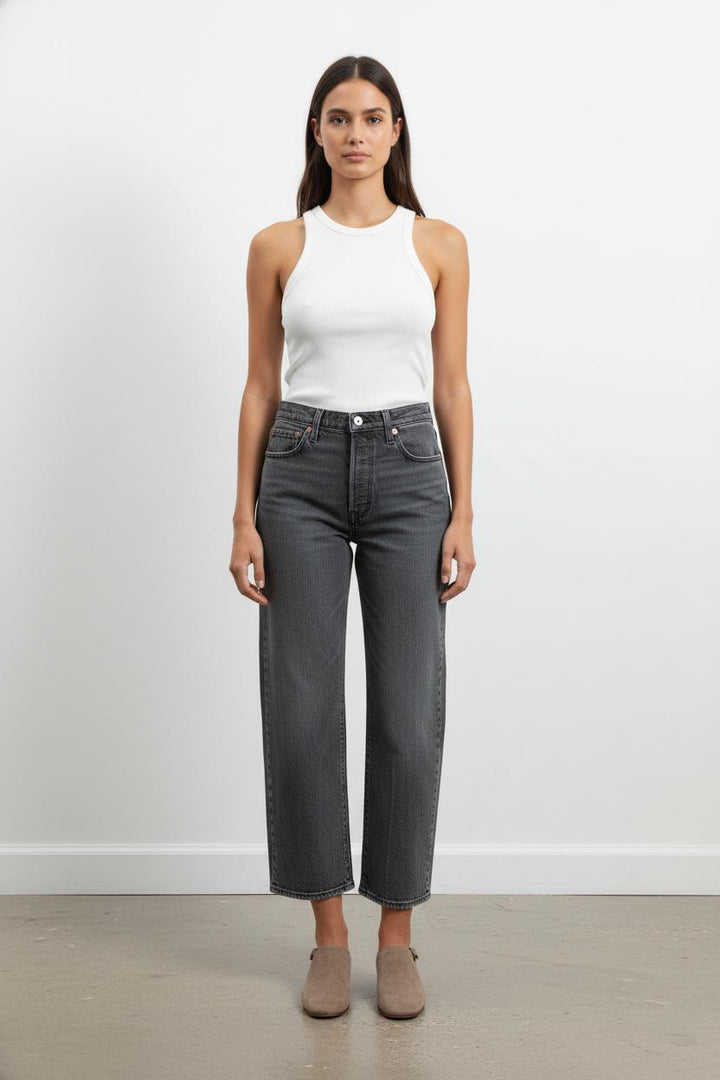 Jean Droit Gris - Taille S/36 de la marque Levi's | PARAD97993 - Vendu par Paradigme - Image 1