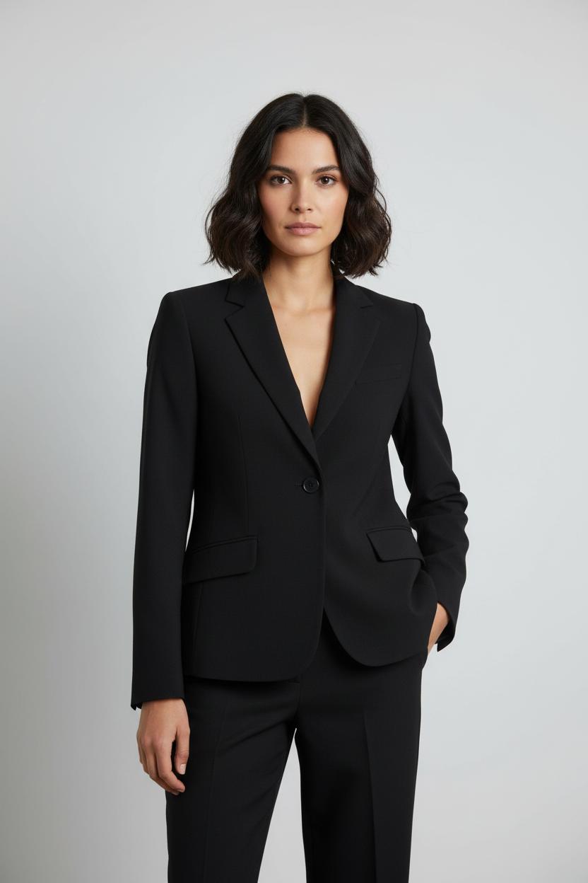 Veste Tailleur Noire - Taille L/40 de la marque Maison 123 | PARAD97998 - Vendu par Paradigme - Image 1