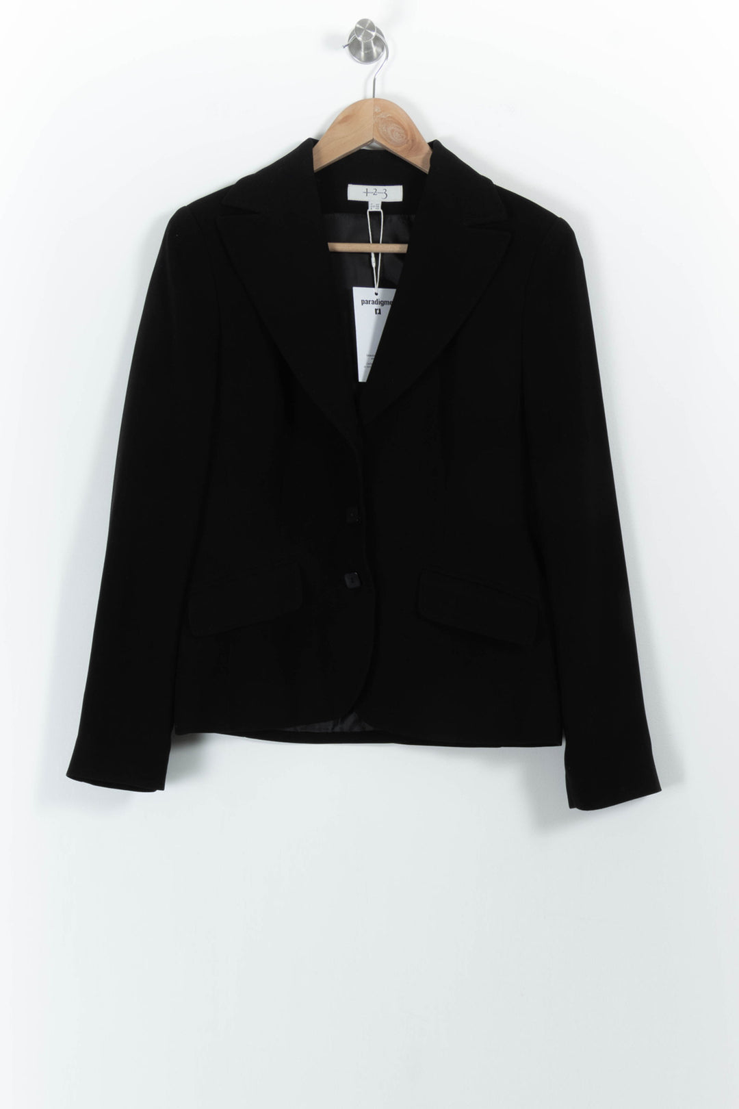 Veste Tailleur Noire - Taille L/40 de la marque Maison 123 | PARAD97998 - Vendu par Paradigme - Image 2