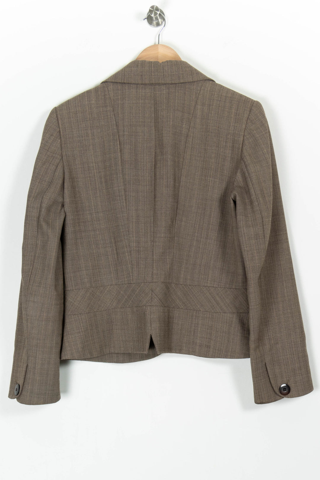 Veste Cintrée Marron - Taille XXL/44 de la marque Maison 123 | PARAD97999 - Vendu par Paradigme - Image 4