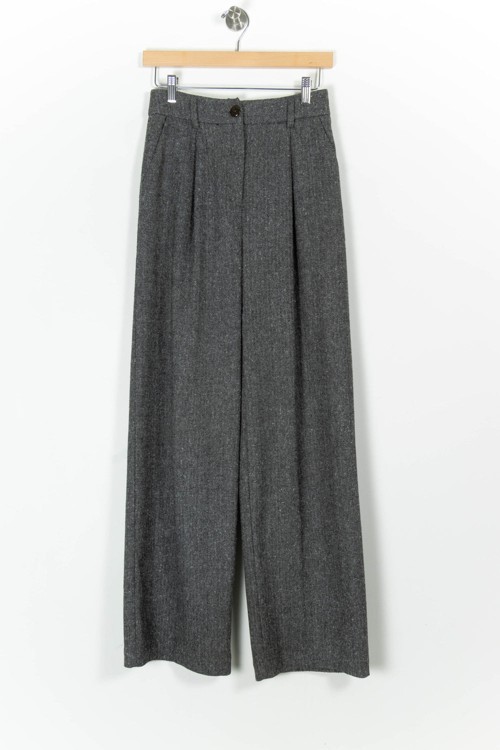 Pantalon Large Gris - Taille XS/34 de la marque Des petits hauts | PARAD98006 - Vendu par Paradigme - Image 2