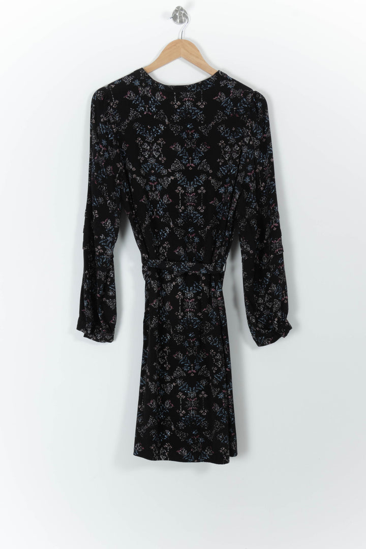 Robe Portefeuille Noire - Taille L/40 de la marque La Fée Maraboutée | PARAD98010 - Vendu par Paradigme - Image 4