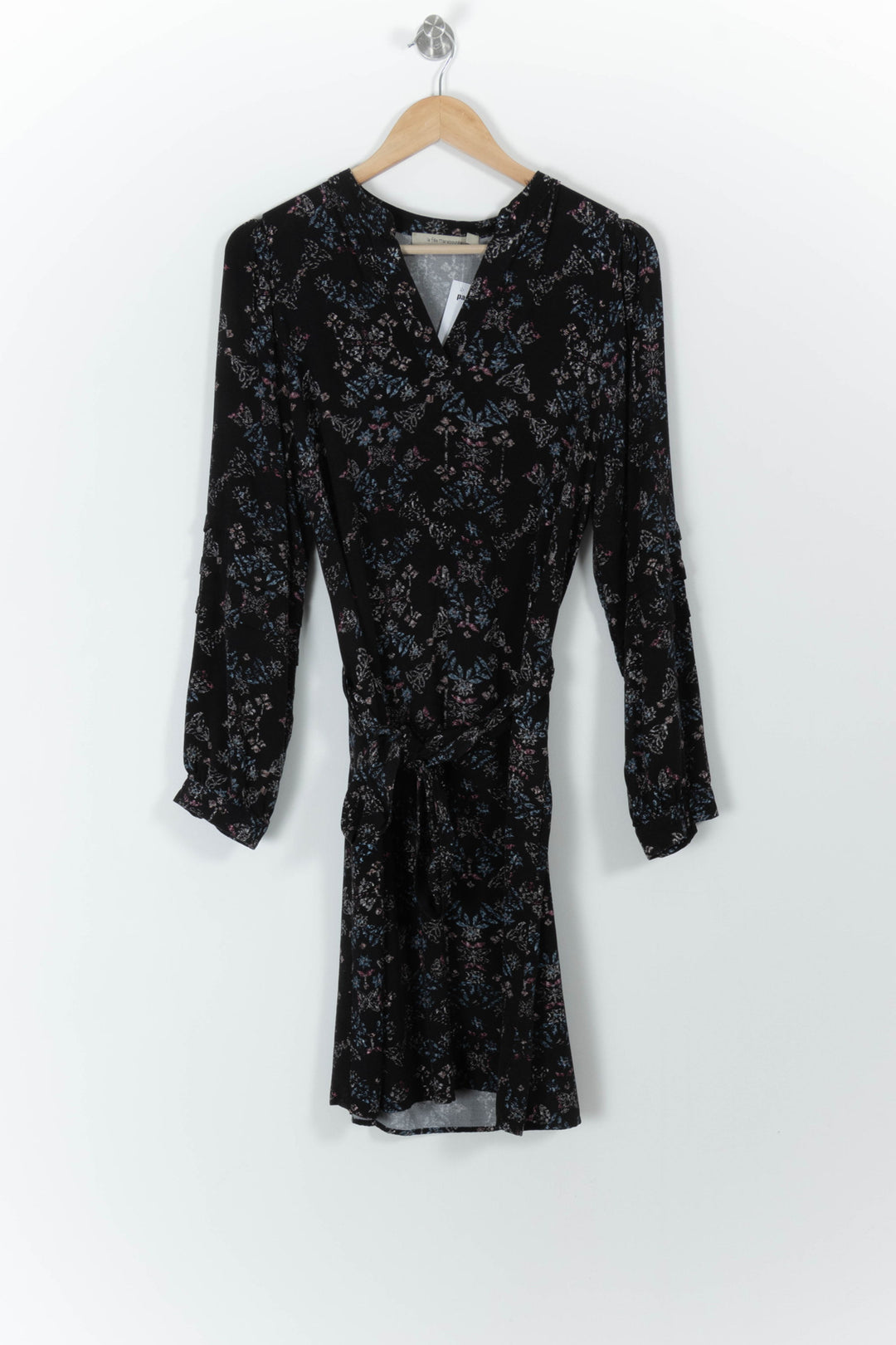 Robe Portefeuille Noire - Taille L/40 de la marque La Fée Maraboutée | PARAD98010 - Vendu par Paradigme - Image 2