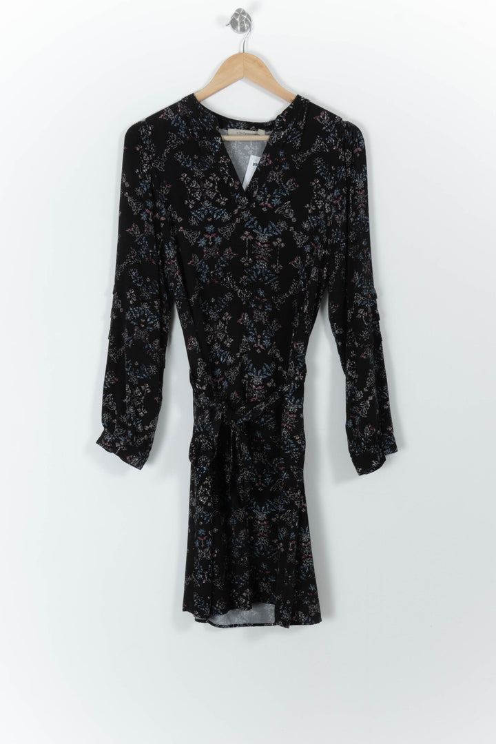 Robe Portefeuille Noire - Taille L/40 de la marque La Fée Maraboutée | PARAD98010 - Vendu par Paradigme - Image 2