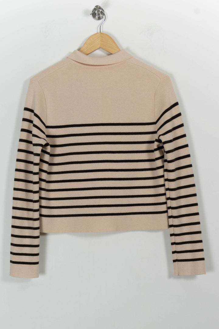 Cardigan Beige et Noir - Taille S/36 de la marque Grace & Mila | PARAD98021 - Vendu par Paradigme - Image 4