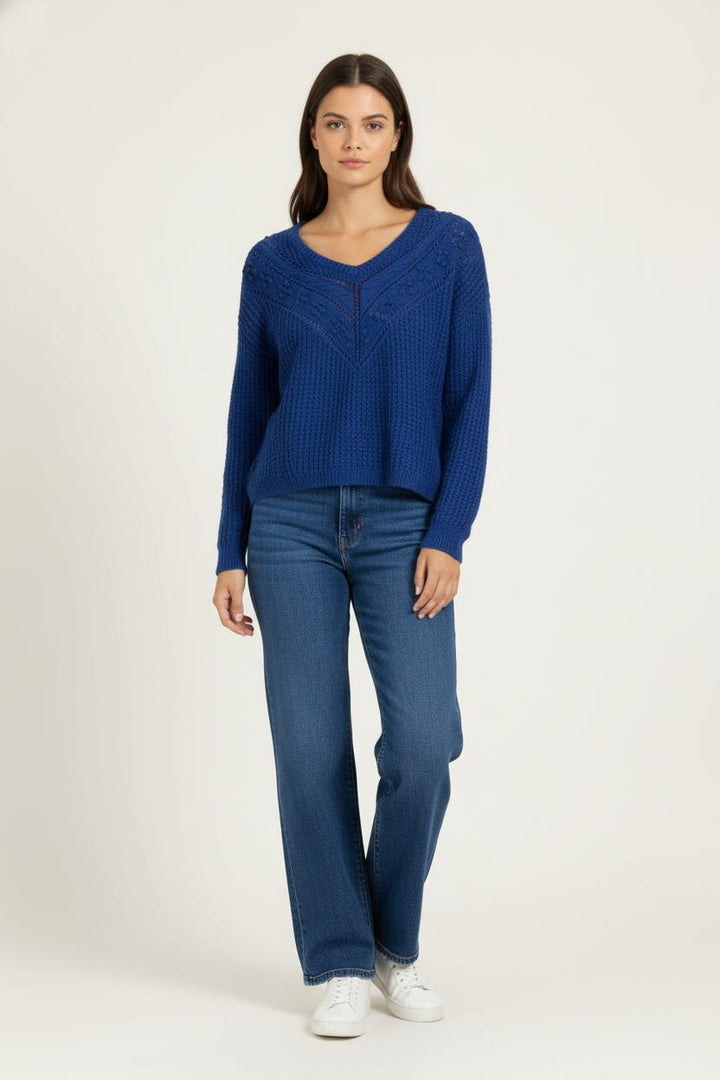 Pull Bleu - Taille XS/34 de la marque I.Code | PARAD98031 - Vendu par Paradigme - Image 1