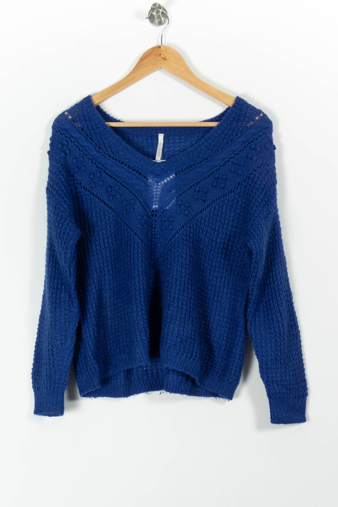Pull Bleu - Taille XS/34 de la marque I.Code | PARAD98031 - Vendu par Paradigme - Image 2