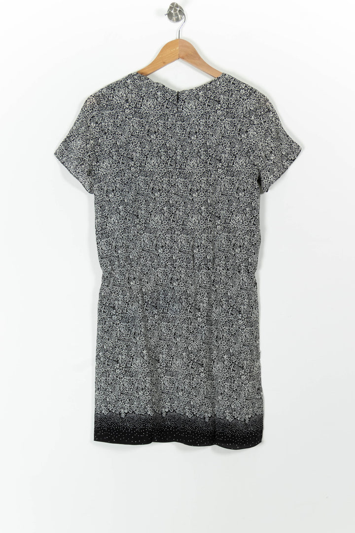 Robe Courte Noire et Blanche - Taille XS/34 de la marque Comptoir des Cotonniers | PARAD98034 - Vendu par Paradigme - Image 4