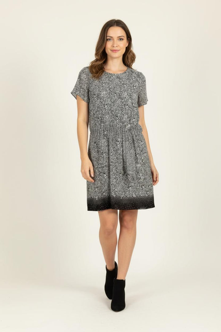 Robe Courte Noire et Blanche - Taille XS/34 de la marque Comptoir des Cotonniers | PARAD98034 - Vendu par Paradigme - Image 1
