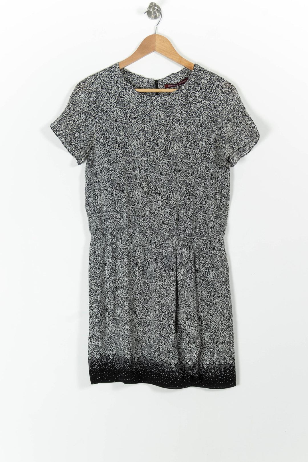 Robe Courte Noire et Blanche - Taille XS/34 de la marque Comptoir des Cotonniers | PARAD98034 - Vendu par Paradigme - Image 2