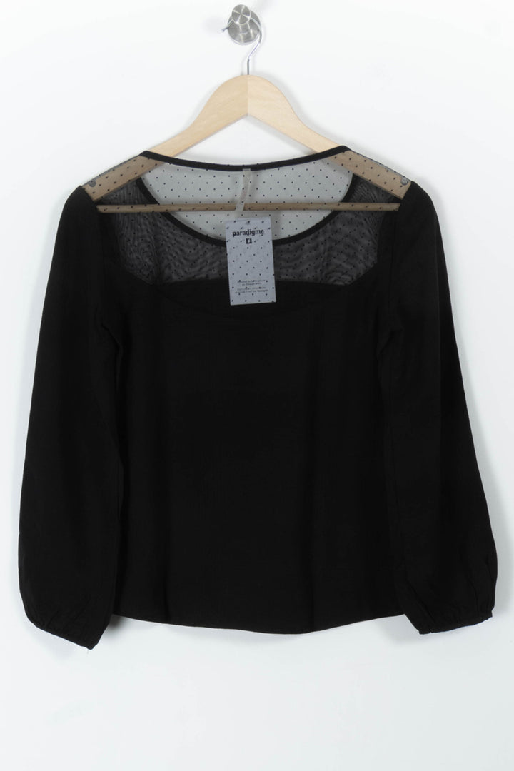 Blouse Noire - Taille XS/34 de la marque I.Code | PARAD98038 - Vendu par Paradigme - Image 4