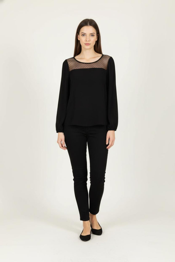Blouse Noire - Taille XS/34 de la marque I.Code | PARAD98038 - Vendu par Paradigme - Image 1