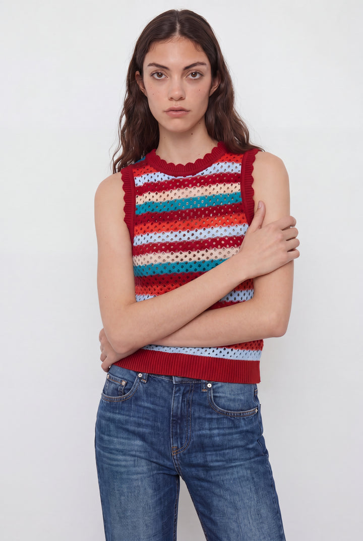 Débardeur Multicolore - Taille XS/34