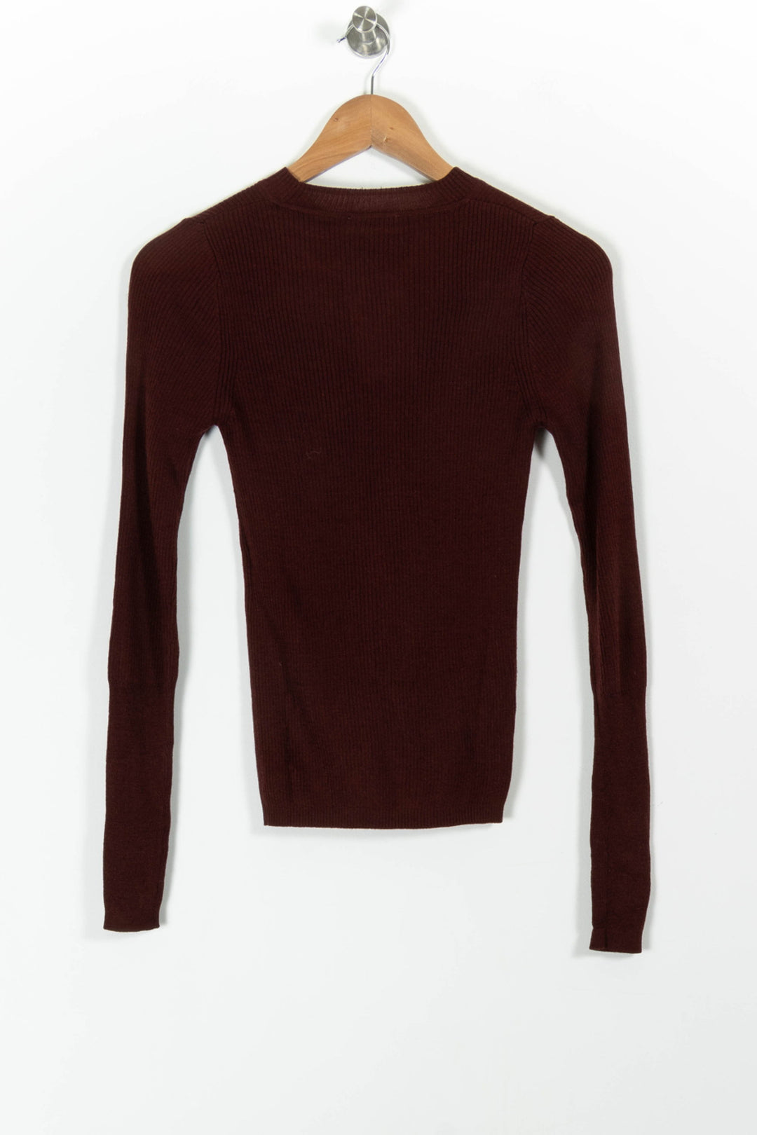 Pull Marron - Taille XS/34 de la marque Kookai | PARAD98043 - Vendu par Paradigme - Image 4