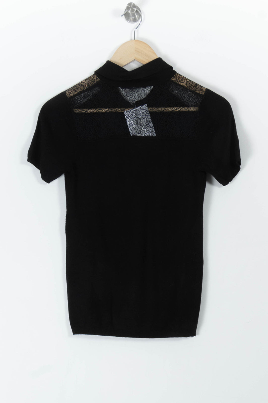 Polo Noir - Taille XS/34 de la marque Kookai | PARAD98045 - Vendu par Paradigme - Image 4